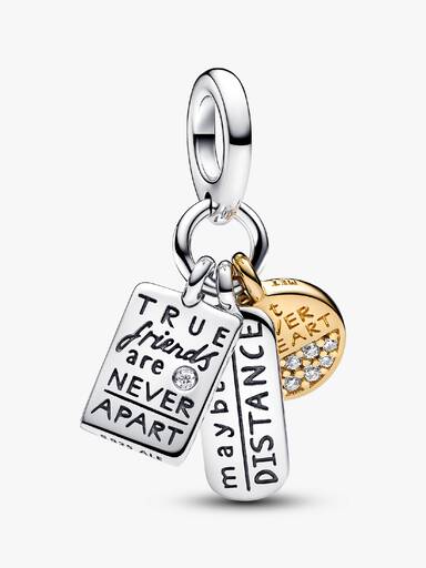 Charm Colgante Triple Amistad