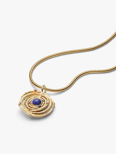 Charm Colgante Esfera Armilar Giratoria Grande