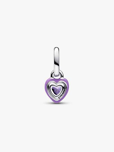 Charm Mini Colgante Corazón Chakra Púrpura Pandora ME