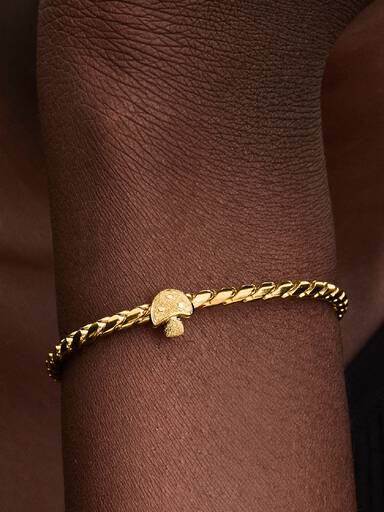 Mini charm Hongo con textura