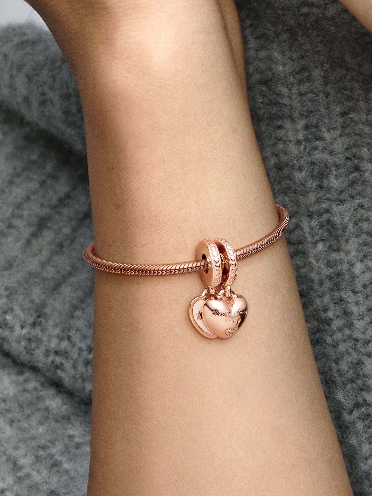 Charm colgante Siempre estás en mi corazón