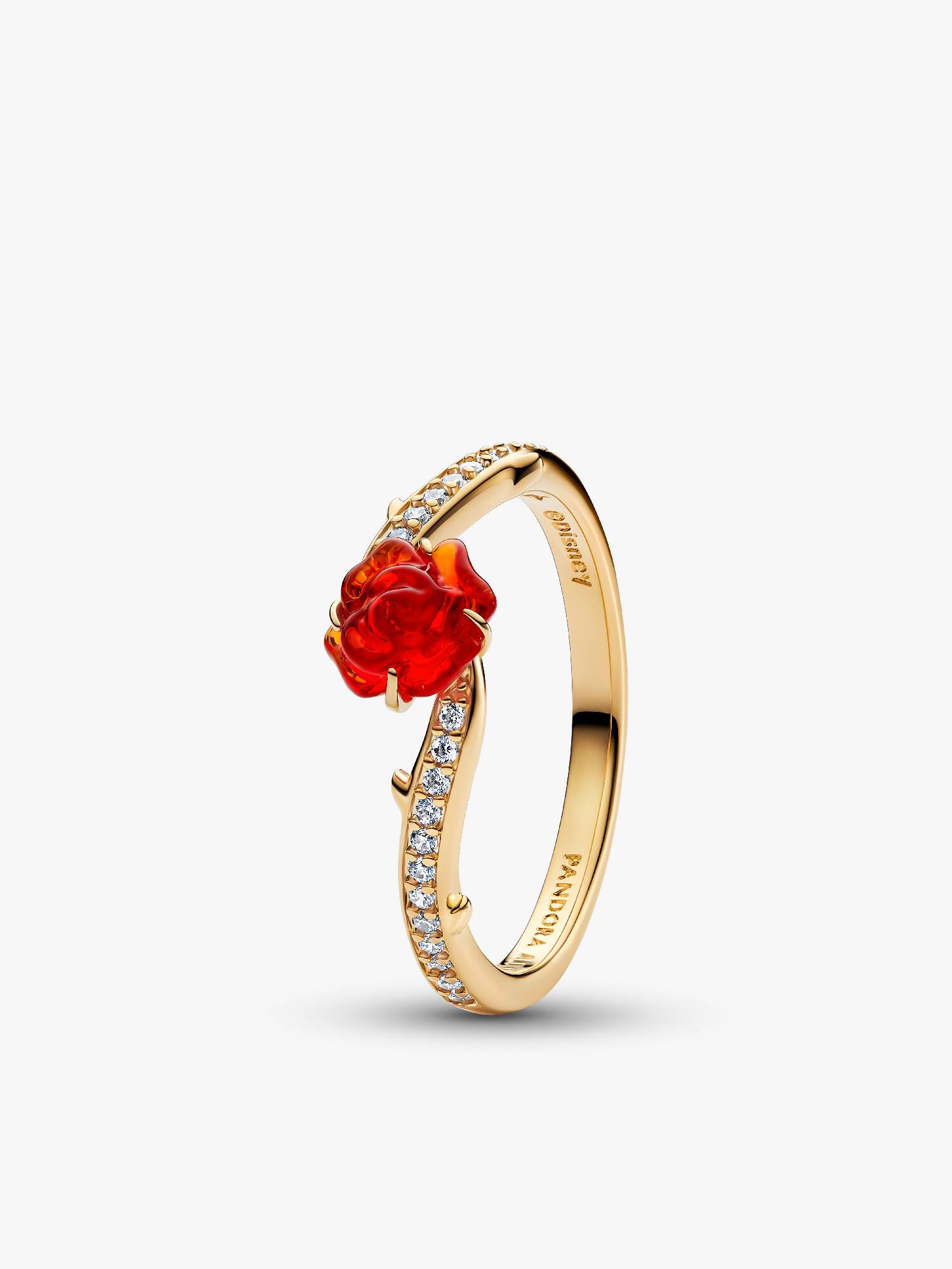Anillo Rosa Encantada de La Bella y la Bestia de Disney
