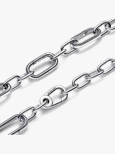 Brazalete de cadena de cinco eslabones que se pueden abrir Pandora ME