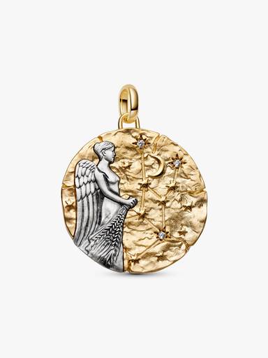 Charm Medallón grande Signo Zodical Virgo