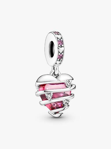 Charm Colgante Espiral y Corazón Revela Tu Amor