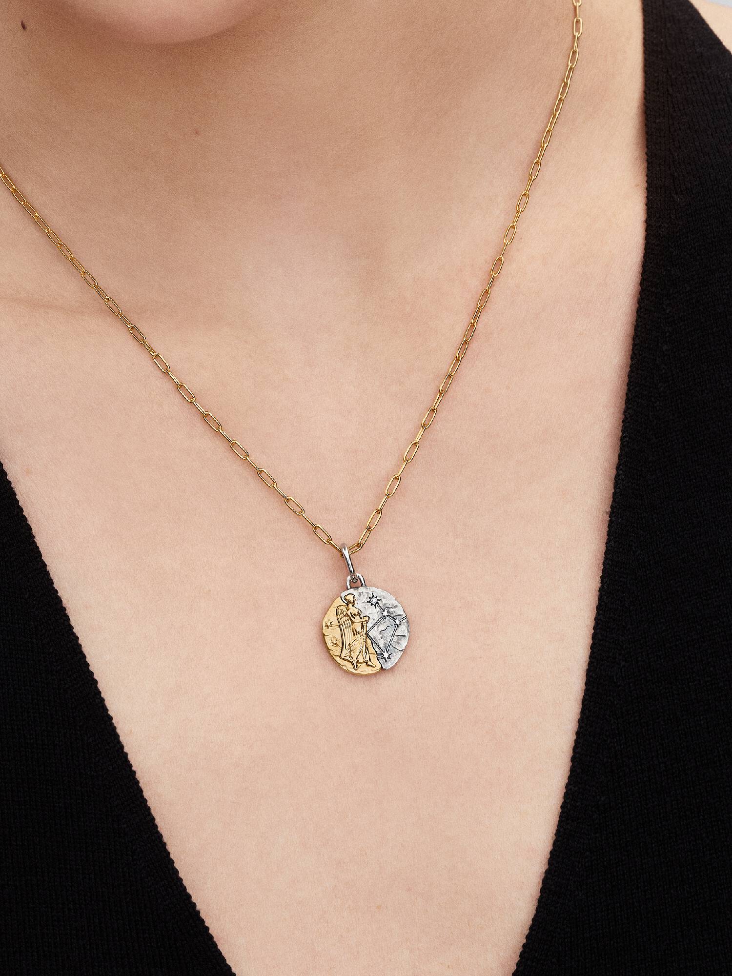 Collar de cadena de eslabones alargados
