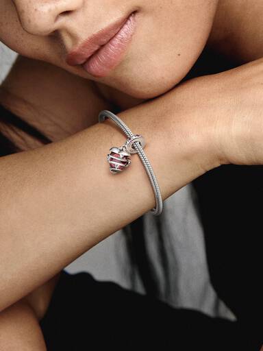 Charm Colgante Espiral y Corazón Revela Tu Amor