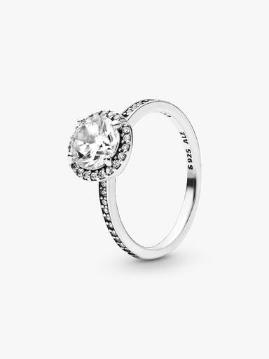 Anillo redondo brillante