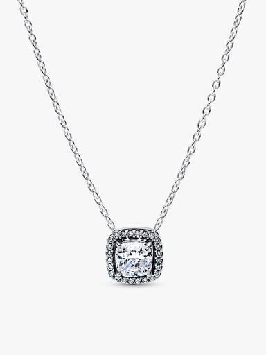 Set de regalo de joyería Halo cuadrado