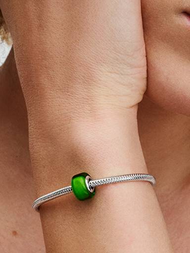 Charm Mini cristal Murano Verde