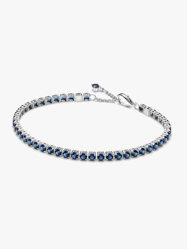 Brazalete de Tenis Azul Brillante
