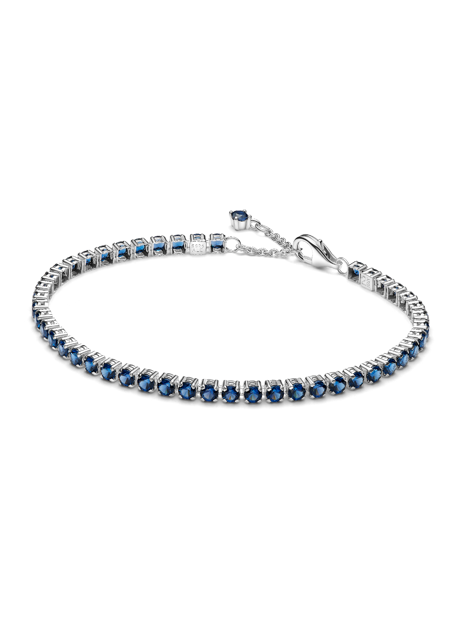 Brazalete de Tenis Azul Brillante