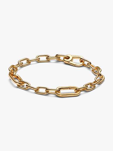 Brazalete de cadena de eslabones pequeños