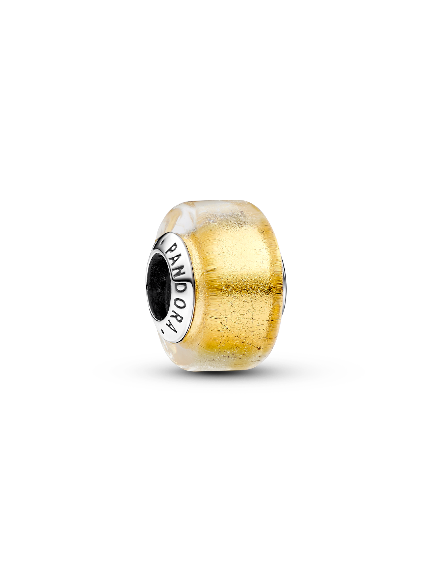 Charm Dorado Mini de Cristal Murano