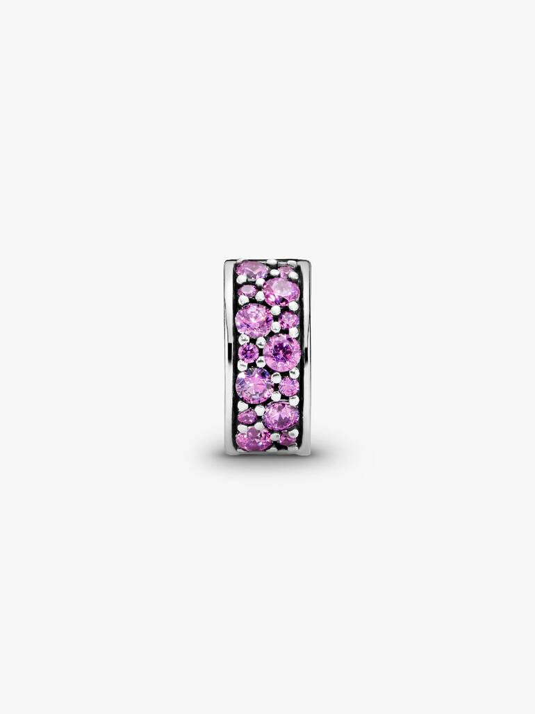 Charm de Clip Pavé Púrpura