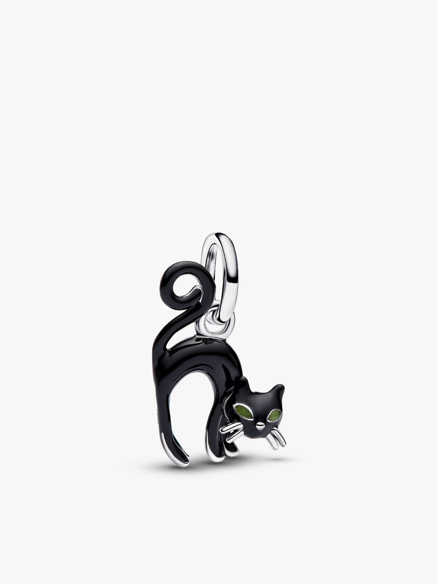 Charm Colgante Gato Negro Brilla en la Oscuridad