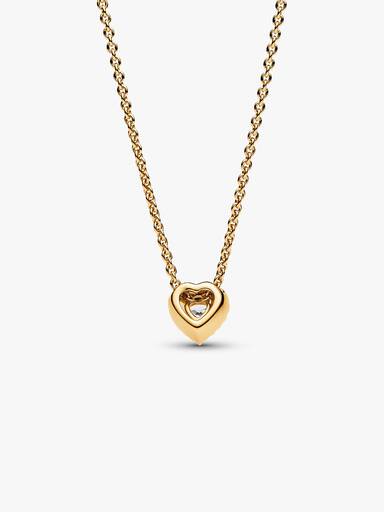 Collar collier Corazón reluciente