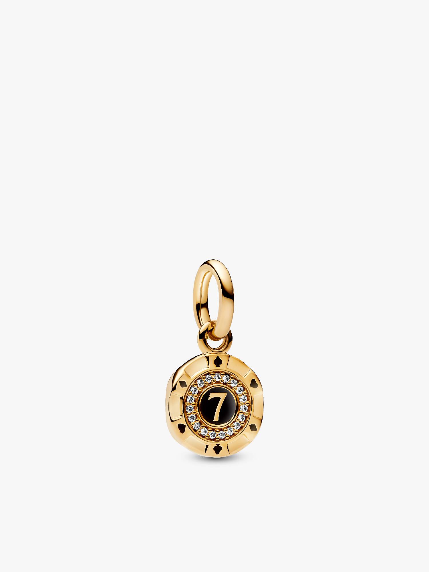 Charm colgante Ficha de la suerte