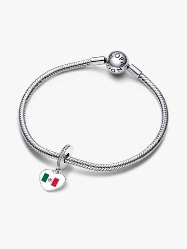 Charm Colgante Bandera de México.
