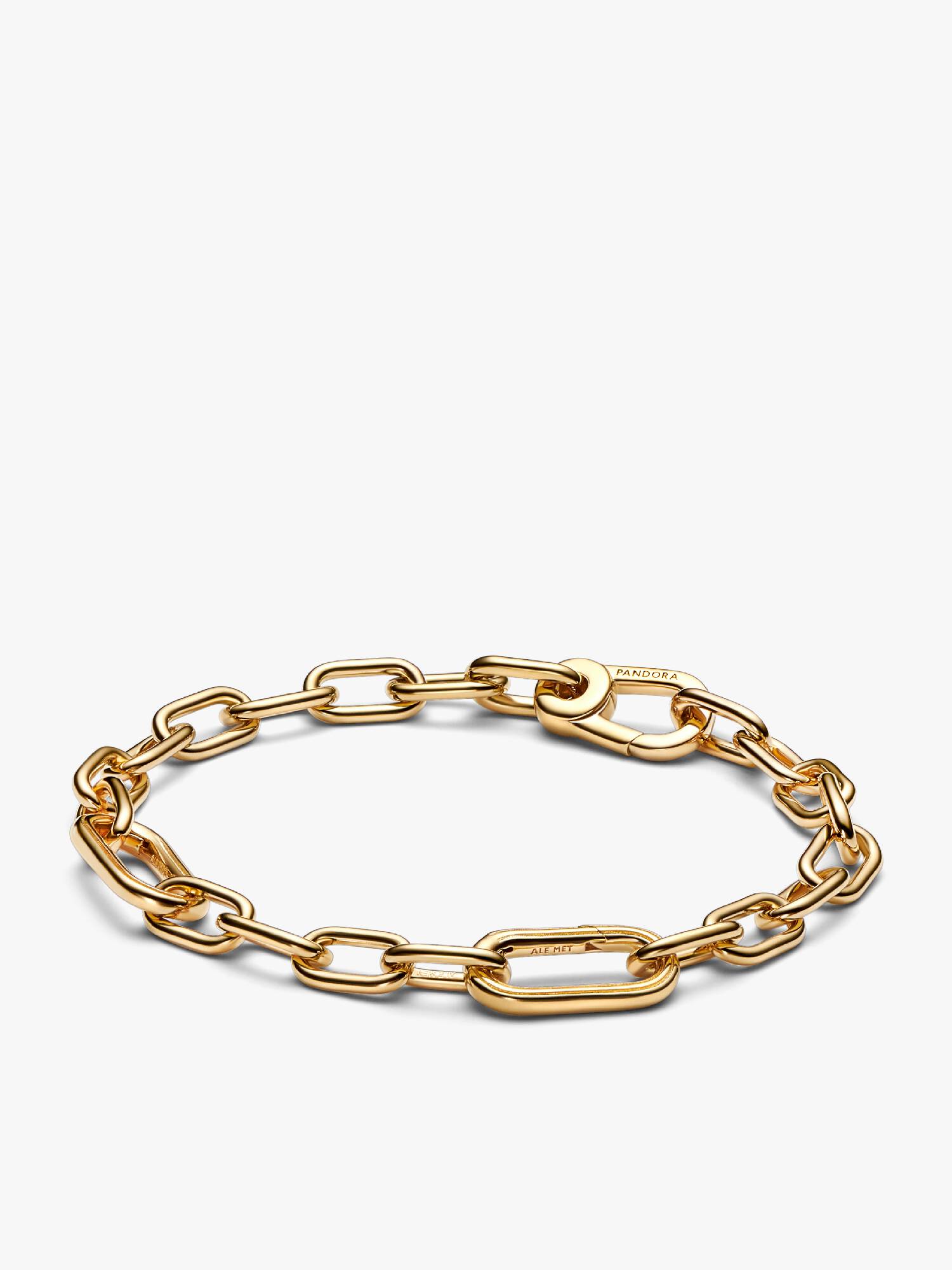 Brazalete de cadena de eslabones pequeños