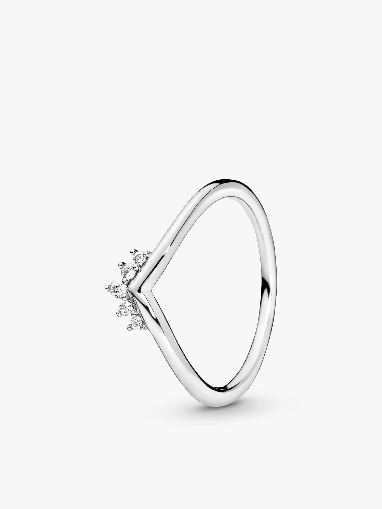 Anillo Hueso de los deseos con tiara