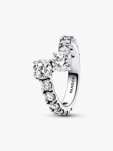 Anillo Alianza Superpuesta Brillante