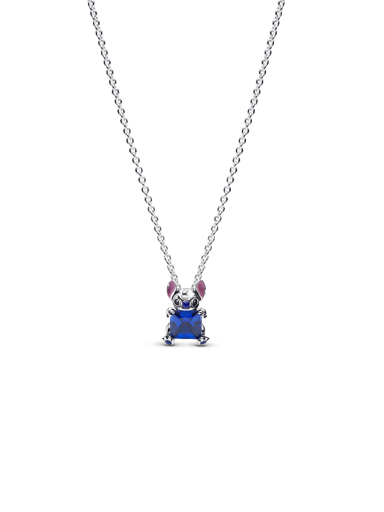 Collar collier con piedra azul Stitch de Disney