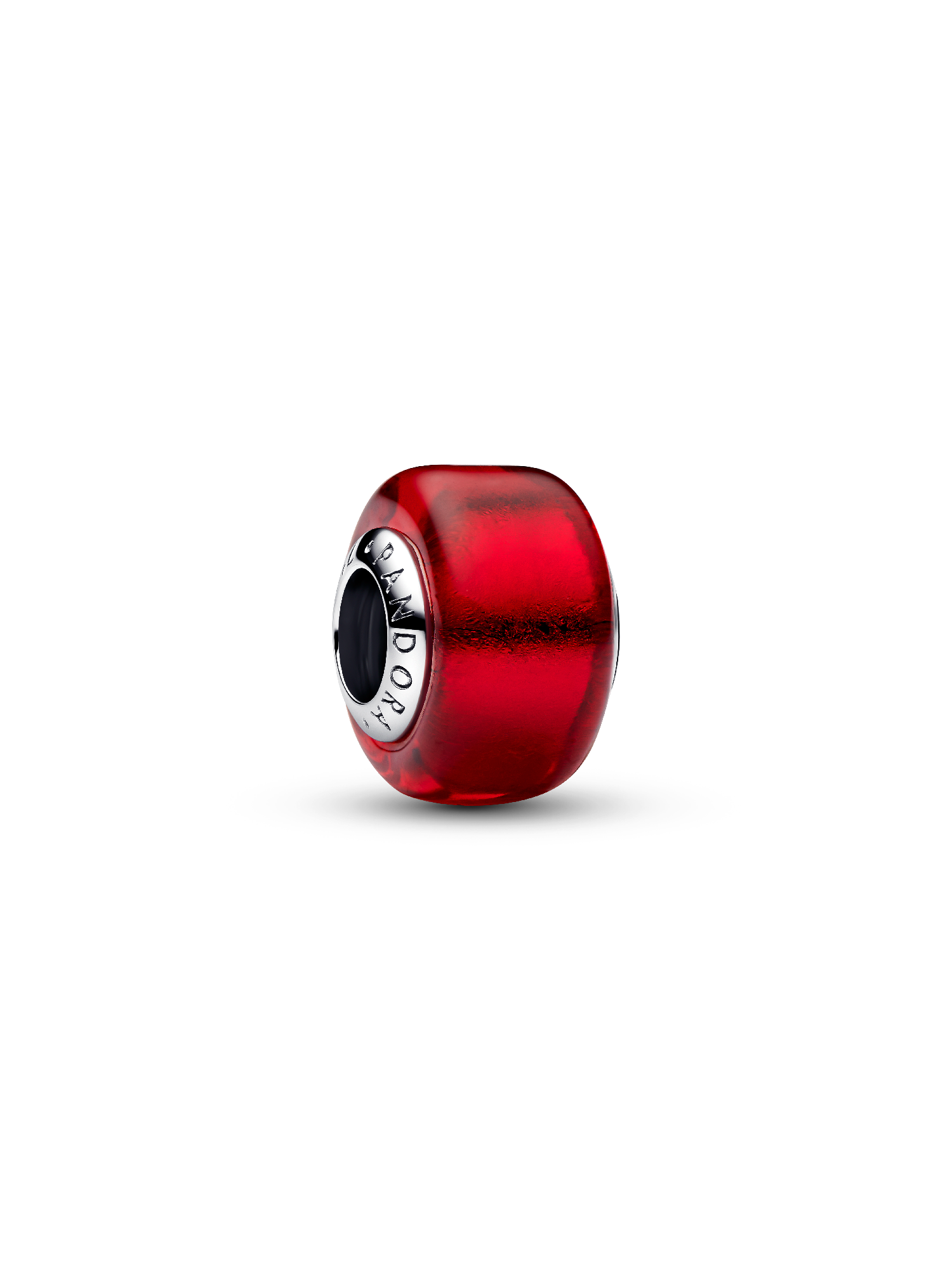 Charm de cristal Murano rojo