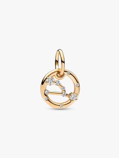 Charm colgante del signo zodiacal Tauro