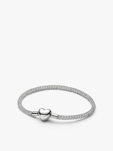 Set de regalo de pulsera con charm de Acebo Navideño