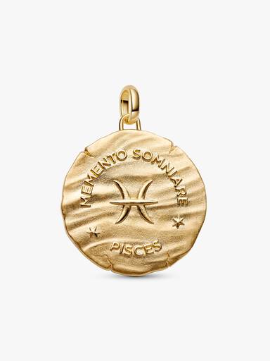 Charm Medallón grande Signo Zodical Piscis