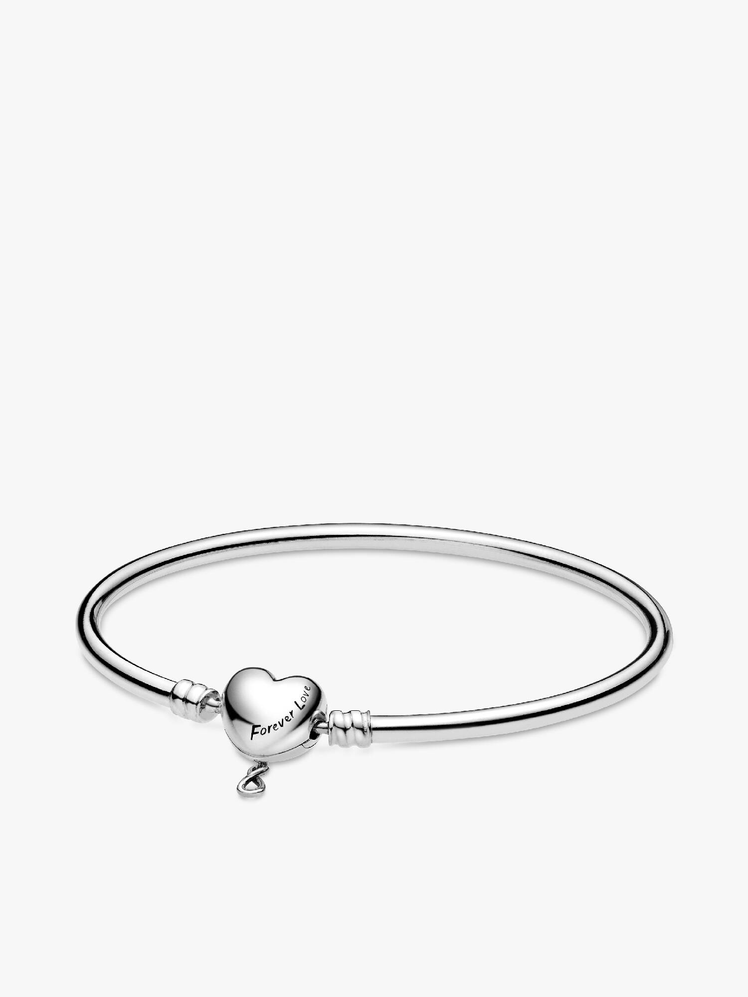 Brazalete Rígido Pandora Moments con Cierre de Corazón Infinito