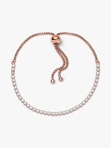 Brazalete de tenis deslizante reluciente