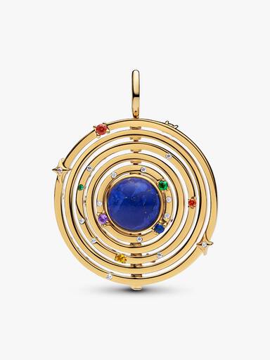 Charm Colgante Esfera Armilar Giratoria Grande