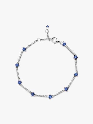Brazalete Barras de pavé deslumbrante