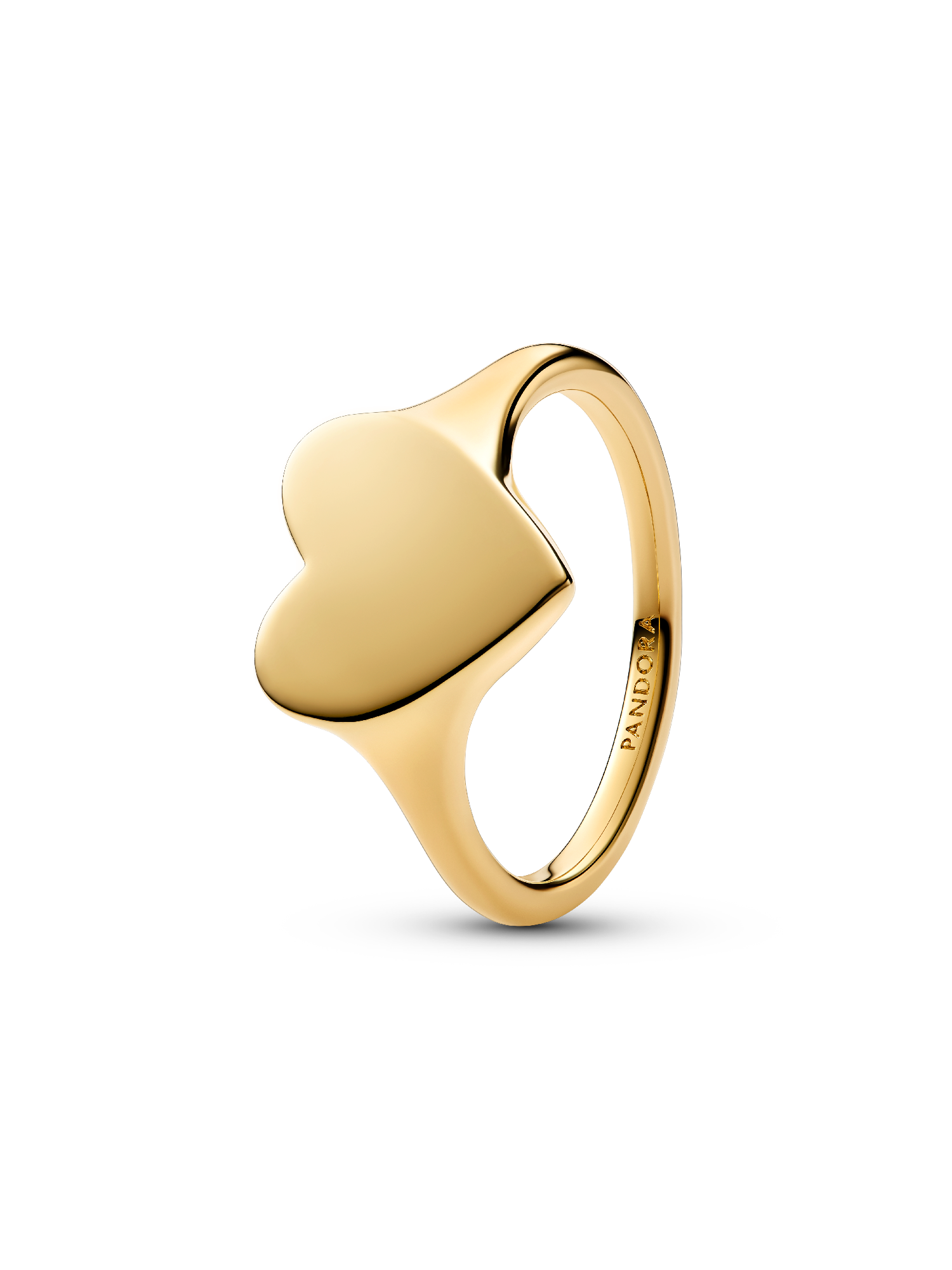 Anillo corazón grabable