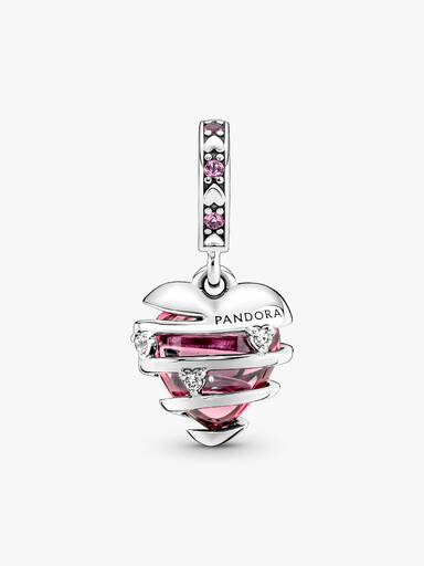 Charm Colgante Espiral y Corazón Revela Tu Amor