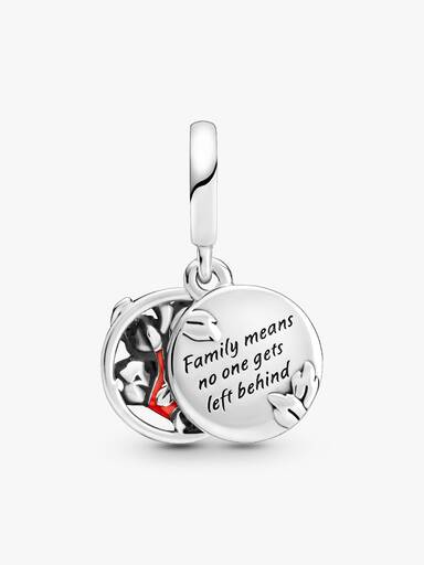 Charm colgante Familia Lilo y Stitch de Disney