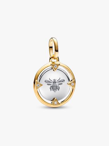 Charm Medallón Abeja