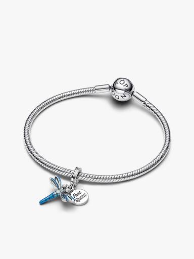Set de Pulsera con Charm Colgante de Libélula