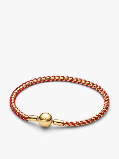 Set de Regalo de Brazalete y Mini Charm Labios de Amor