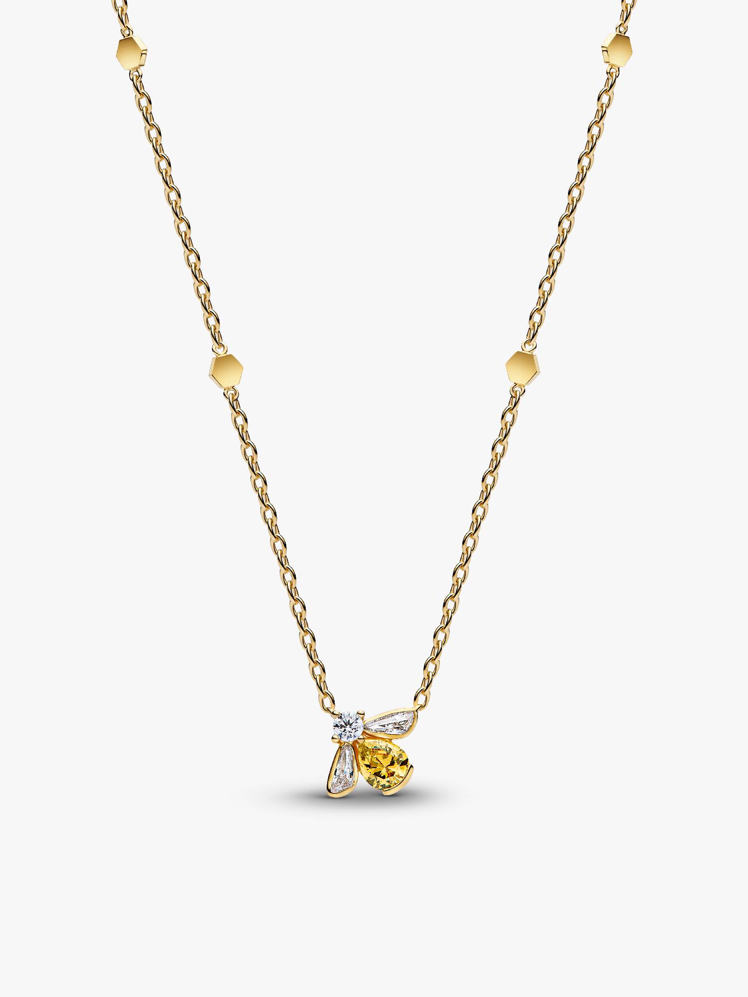 Collar con Colgante Abeja Miel