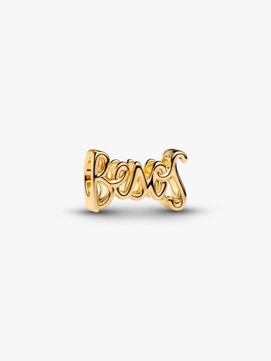 Charm con la inscripción Besos