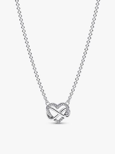 Set de joyas Corazón Infinito Brillante