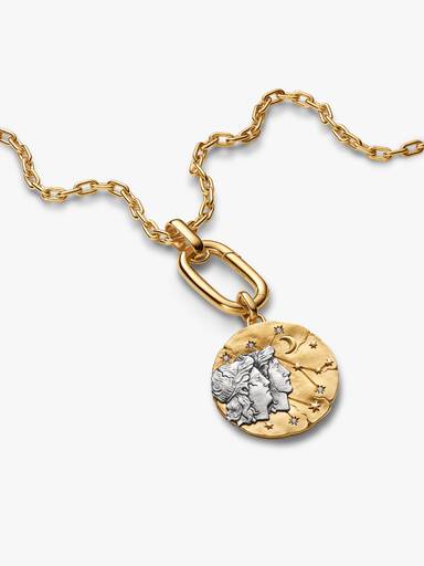 Charm Medallón grande Signo Zodical Géminis