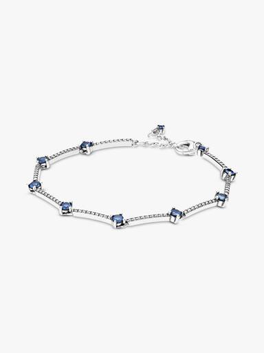 Brazalete Barras de pavé deslumbrante