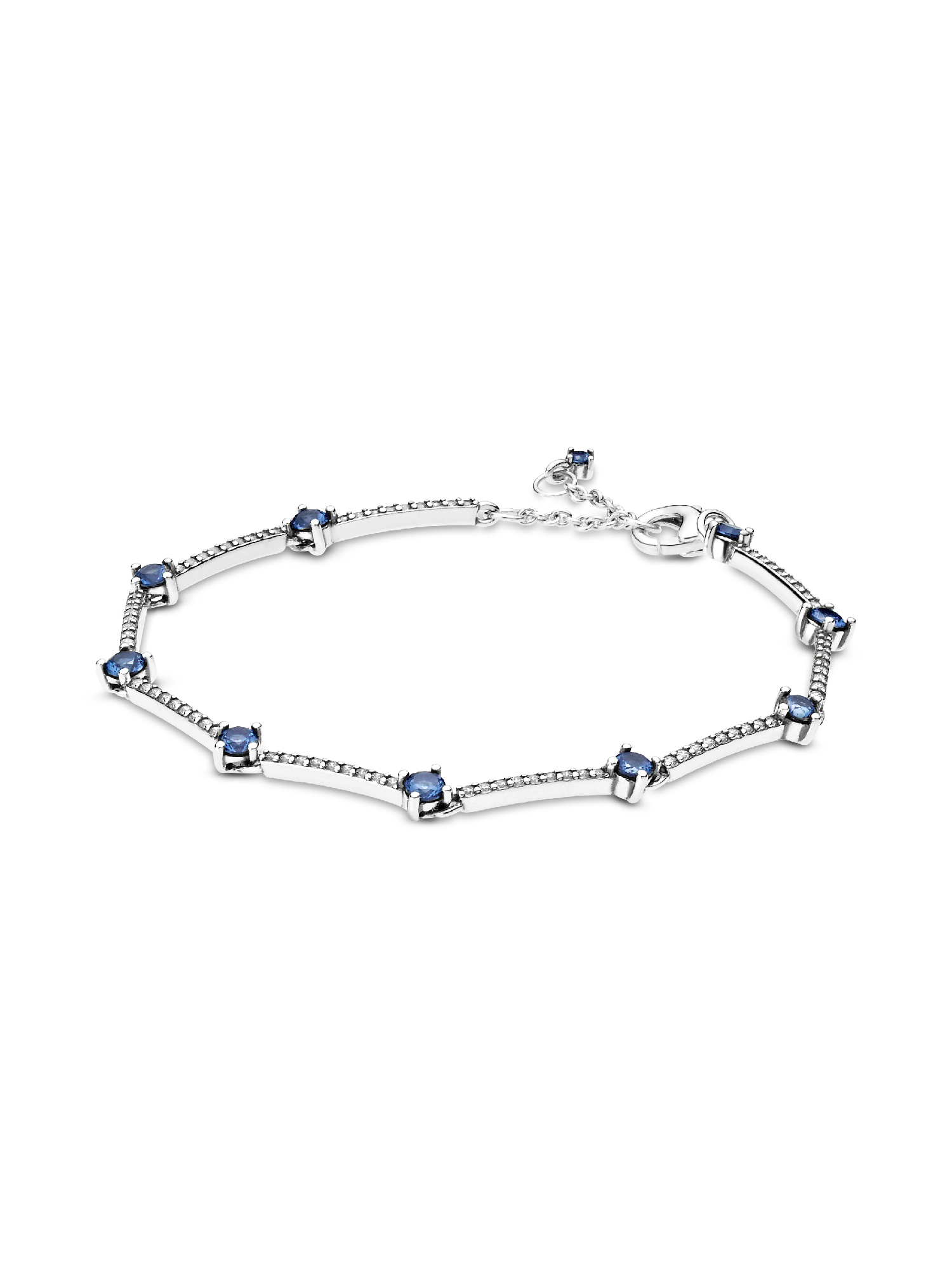 Brazalete Barras de pavé deslumbrante