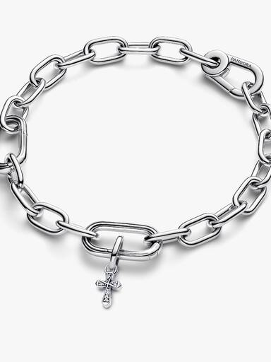 Charm Mini Colgante Cruz Brillante Pandora ME