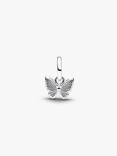 Mini charm colgante Mariposa rosa