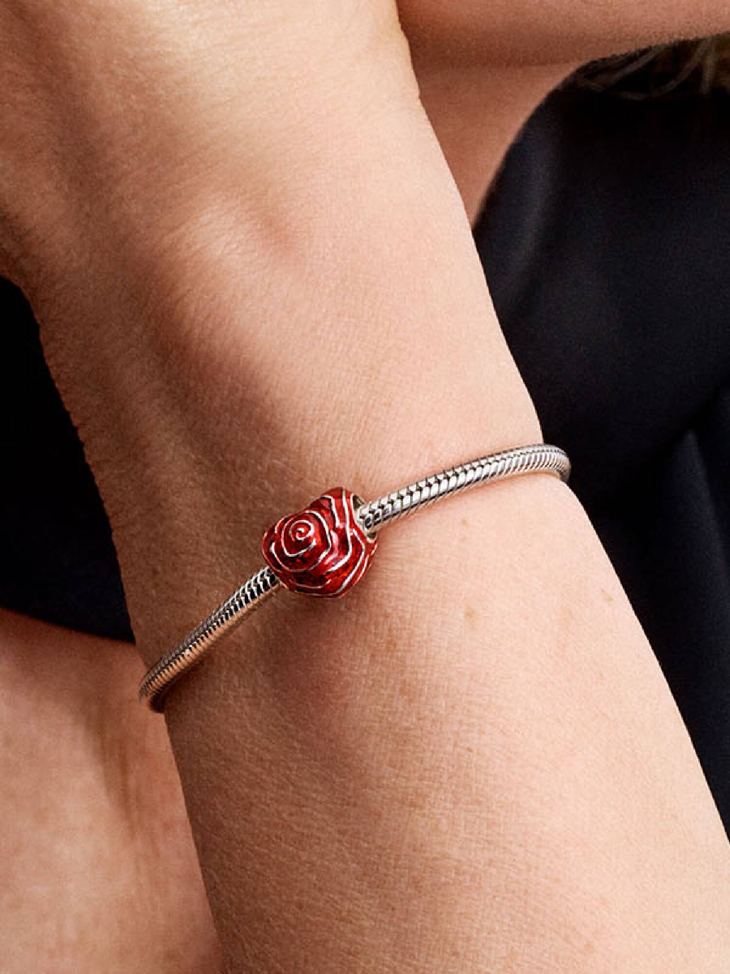 Charm Corazón de Rosa